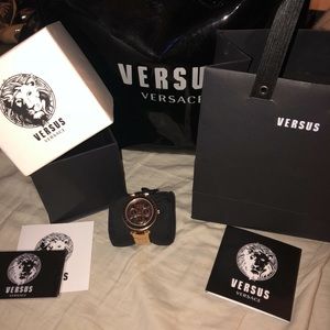Versus Versace rose gold women’s watch